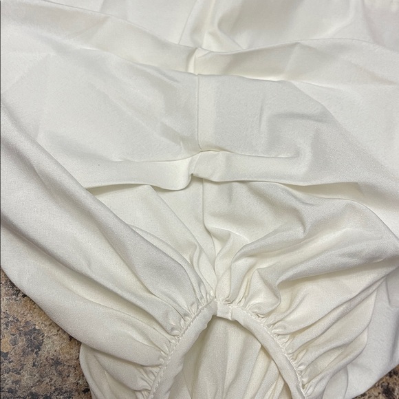 𝅺❤️👀❤️ White blouse with layered ruffled statement sleeves in XL - Picture 11 of 11